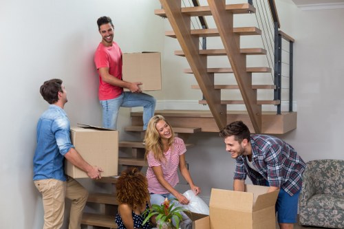 Local house movers helping with a West London home move