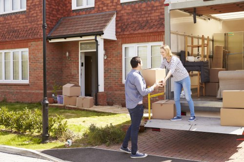 Professional removal van service for flats, houses, and offices in West London