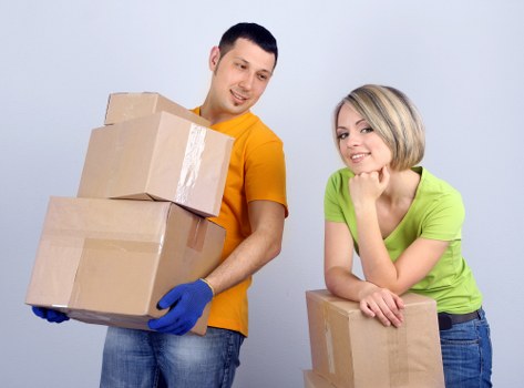 Local van service handling furniture delivery in West London