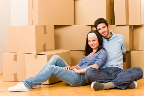 Team organising a West London move with a suitable truck and careful planning