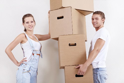 Packing and preparation for a Westlondon man and van booking